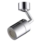 720° Swivel Tap Aerator with Dual-Mode Sprayer, Solid Brass Water-Saving Adapter