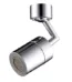 720° Swivel Tap Aerator with Dual-Mode Sprayer, Solid Brass Water-Saving Adapter