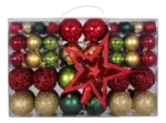 101-Piece Five-Pointed Star Set Box (Gold, Red & Dark Green)