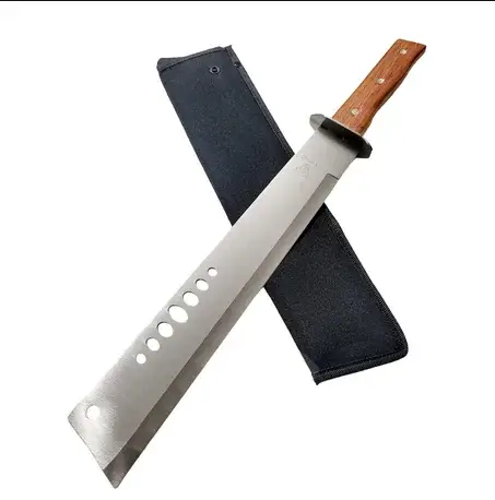 48 cm Professional Square-Blade Stainless Steel Machete
