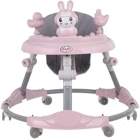 Multifunctional Baby Walker - Pink