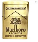 Gold Marlboro Gas Lighter (Gas Not Included)