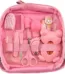 13 in 1 New Born Baby Care Kit - Pink