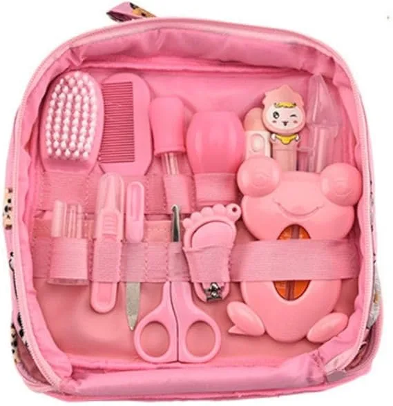 13 in 1 New Born Baby Care Kit - Pink