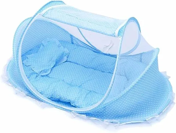 Portable Folding Infant Newborn Baby Anti-Mosquito Cradle Bed Tent