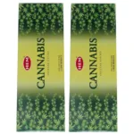 HEM Cannabis Incense Sticks (Pack of 2 Boxes) 120 Count Each