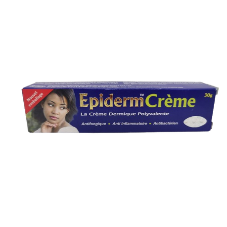 Epiderm Creme - Triple Action 30 g - Anti-Fungal Anti-Bacterial - 1 Pack