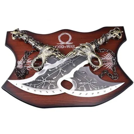 God of War 5 Chaos Blade Kratos Chaos Double-Edged Chain Full Metal